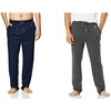 Navy/Charcoal Heather (2 Pack)