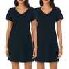 2 Pack Black/Black