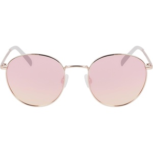 NAUTICA Unisex N100sp Round Sunglasses(Rose Gold)