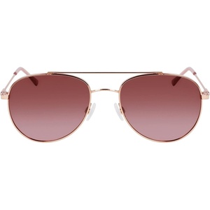 NAUTICA Unisex N2244s Pilot Sunglasses(Rose Gold)