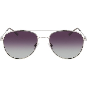 NAUTICA Unisex N2244s Pilot Sunglasses(Silver)