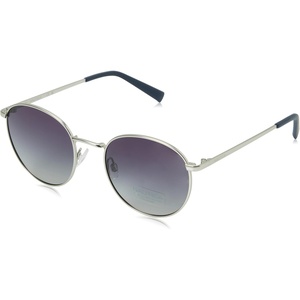 NAUTICA Unisex Sunglasses(Matte Silver/Smoke Gradient)