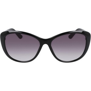 NAUTICA womens N2242s Oval Sunglasses(Black)