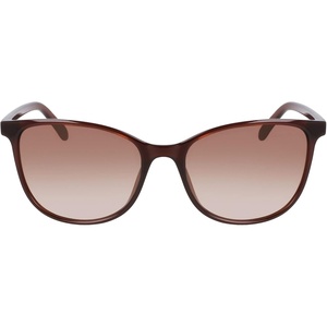 NAUTICA womens N2243s Rectangular Sunglasses(Crystal Brown)
