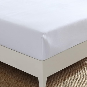 Nautica – Twin Size Fitted Sheet, Crisp Cotton Percale Bedding, Lightweight & Breathable Bed Sheet, Deep Pocket, College Dorm Room Essentials (Coleridge Stripe Red)(Solid White)