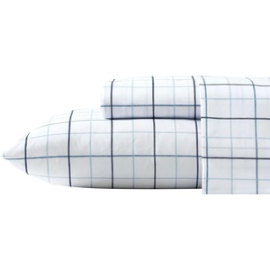 Nautica – Twin/Twin XL Bed Sheets, polyester Bedding Set with Matching Pillowcase, Crisp & Cool, Fully Elasticized, Dorm Essentials (Clarkson Blue)