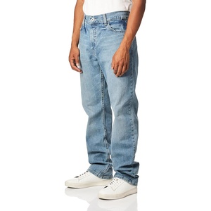Nautica Mens 5 Pocket Straight Fit Stretch JeanJeans(Light Tidewater Wash)