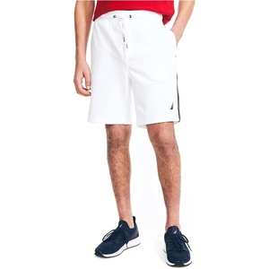 Nautica Men’s 9″ Cotton Terry Short(Bright White)