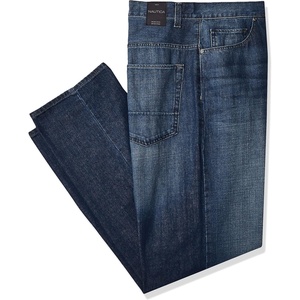 Nautica Mens Big and Tall Relaxed Fit Jean(Glacier Blue Wash)
