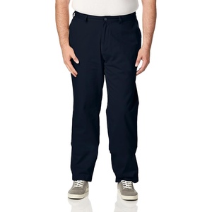 Nautica Men’s Big and Tall Twill Flat-Front Pant(True Navy D83050)