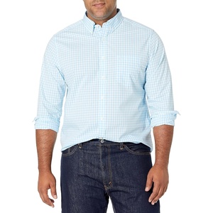 Nautica Men’s Classic Button Down Shirt(Cool Breeze)