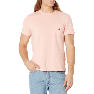 Nautica Men’s Classic Fit Pocket T-Shirt(Coral Sands)