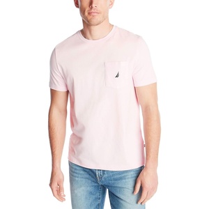 Nautica Men’s Classic Fit Pocket T-Shirt(Cradle Pink)