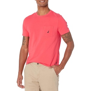Nautica Men’s Classic Fit Pocket T-Shirt(Melon Berry)