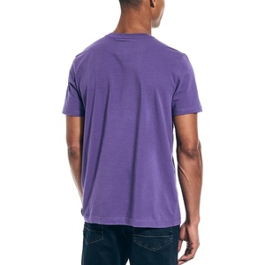 Nautica Men’s Classic Fit Pocket T-Shirt(Neptune Purple)