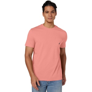 Nautica Men’s Classic Fit Pocket T-Shirt(Pale Coral)