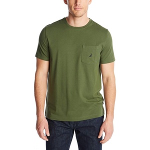 Nautica Men’s Classic Fit Pocket T-Shirt(Pine Forest Green)