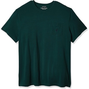 Nautica Men’s Classic Fit Pocket T-Shirt(Tidal Green)