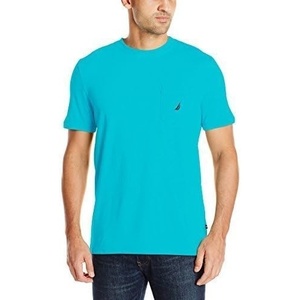 Nautica Men’s Classic Fit Pocket T-Shirt(Tropic Wave)