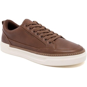 Nautica Men’s Classic Lace-Up Low Top Fashion Sneaker Loafer – Stylish and Comfortable Casual Shoe(Cognac-colson)