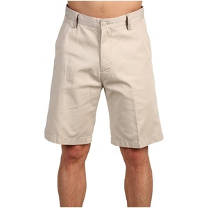 Nautica Men’s Cotton Twill Flat Front Chino Short(True Stone)