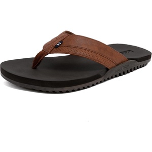 Nautica Men’s Flip Flop, Beach Sandal, Boat Slide, Water Slippers(Tan-friedrich)
