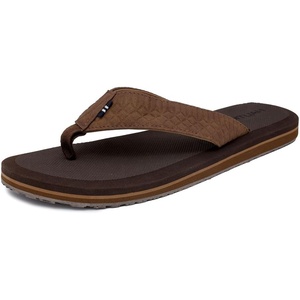 Nautica Men’s Flip Flop Shower Sandals Slides – Comfortable Waterproof Beach Footwear Slip-On Thong (Medium/Wide Width)(Tan-tidor)