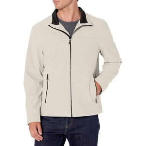 Nautica Men’s Golf Jacket – Casual Wear Windbreaker Jacket, Regular, Big & Tall Sizes(Beige)