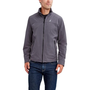 Nautica Men’s Golf Jacket – Casual Wear Windbreaker Jacket, Regular, Big & Tall Sizes(Dark Grey)