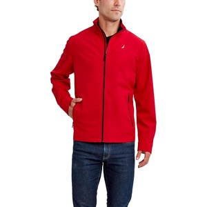 Nautica Men’s Golf Jacket – Casual Wear Windbreaker Jacket, Regular, Big & Tall Sizes(Red)