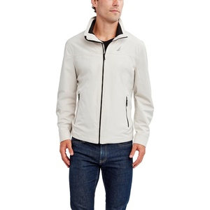 Nautica Men’s Golf Jacket – Casual Wear Windbreaker Jacket, Regular, Big & Tall Sizes(Stone)