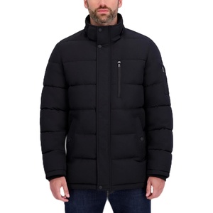 Nautica Men’s Heavyweight Puffer Jacket – Parka Winter Coat, Regular, Big & Tall Sizes(Black)
