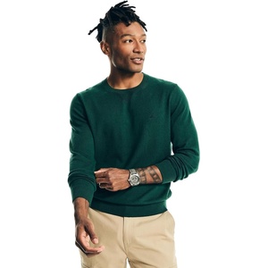 Nautica Men’s J-Class Logo Long Sleeve T-Shirt(Botanical Garden)