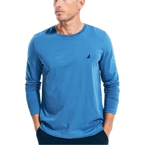 Nautica Men’s J-Class Logo Long Sleeve T-Shirt(Delft)