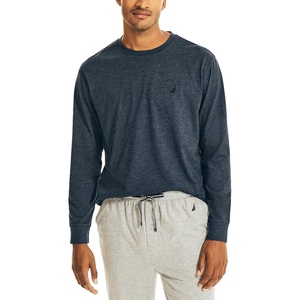Nautica Men’s J-Class Long Sleeve Sleep Top(Navy)