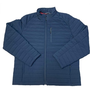 Nautica Men’s Lightweight Quilted Puffer Jacket – Full Zip Transitional Outerwear(Denim)