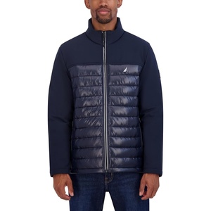 Nautica Men’s Lightweight Softshell Jacket – Bonded Fleece Lining, Regular, Big & Tall Sizes(Storm)