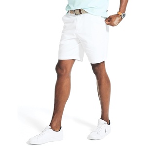 Nautica Mens Nautica 8.5″ Deck Short(Bright White)