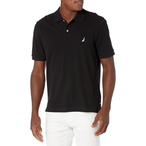 Nautica Men’s Nautica Classic Fit Deck Polo(True Black)