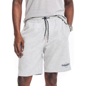Nautica Men’s Nautica Competition Sustainably Crafted 9″ Fleece Short(Grey Heather)