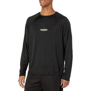 Nautica Men’s Nautica Competition Sustainably Crafted Long-Sleeve T-Shirt(Black)