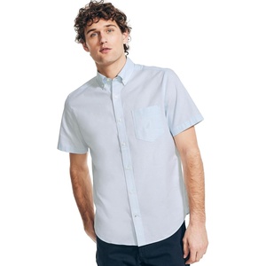Nautica Men’s Nautica Men’s Classic Fit Oxford Shirt(Soft Blue)
