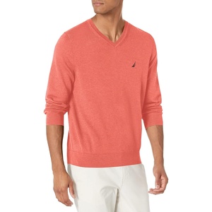 Nautica Men’s Nautica Navtech V-Neck Sweater(Cruise Heather)
