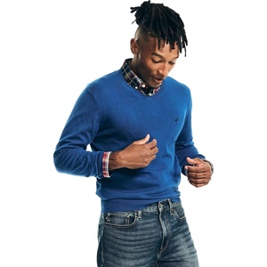 Nautica Men’s Nautica Navtech V-Neck Sweater(Limoges Blue.)