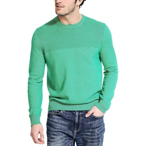 Nautica Men’s Nautica Sustainably Crafted Textured Crewneck Sweater(Parrot Green)