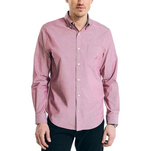 Nautica Men’s Oxford Shirt(Biking Red)