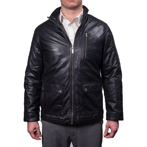 Nautica Men’s Wool Blend Lightweight Insulated Jacket – Printed Daimond Quilted Interior(Midnight)