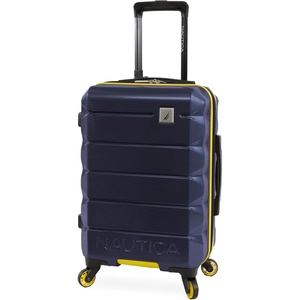 Nautica Quest 29″ Check In Hardside Spinner Luggage(Navy / Yellow)
