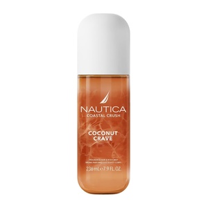 Nautica Tangerine Squeeze, a Citrus Gourmand Hair & Body Mist for Women, Notes of Tangerine, Jasmine, and Sandalwood, Long Lasting, 8.0 fl oz(Coconut Crave)