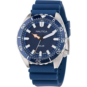 Nautica Vintage Silicone Strap Watch